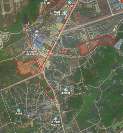 牛角塘村卫星图(资料图)。图片来源:中国青年报·中青在线