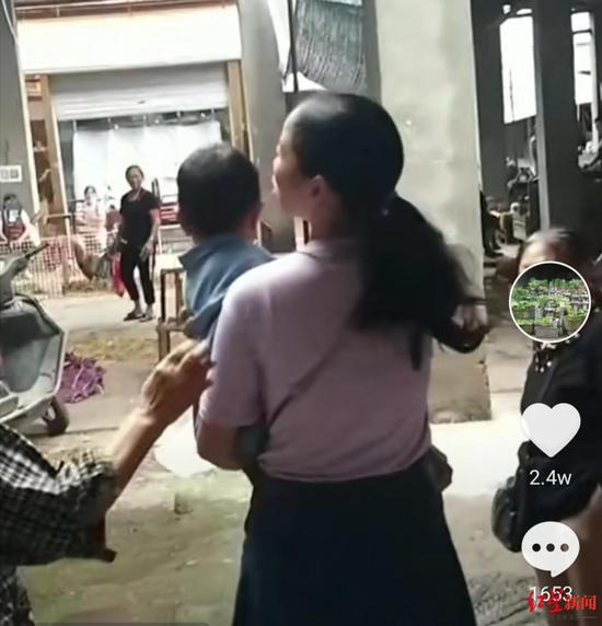 ↑“怒吼”現場。視頻截圖