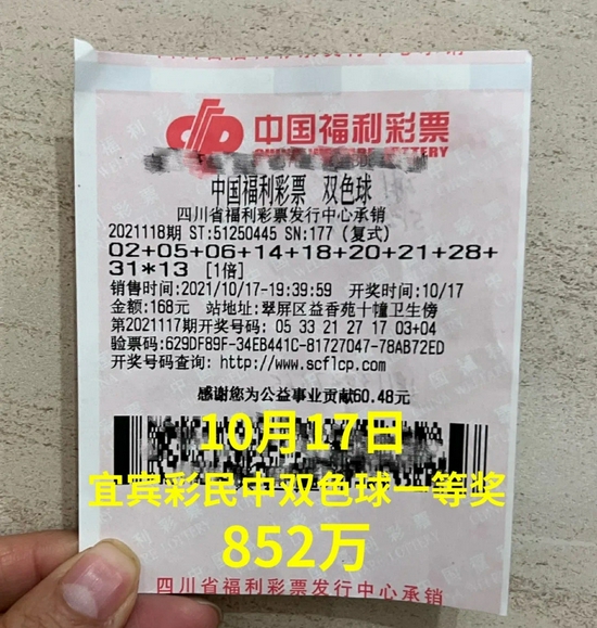 中獎(jiǎng)彩票