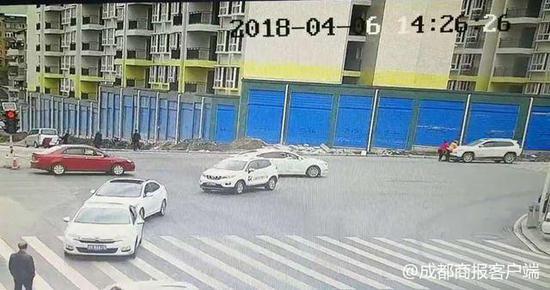 ▲事发现场 视频截图