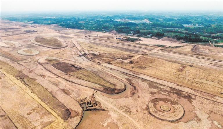 飞行区地基处理基本完成