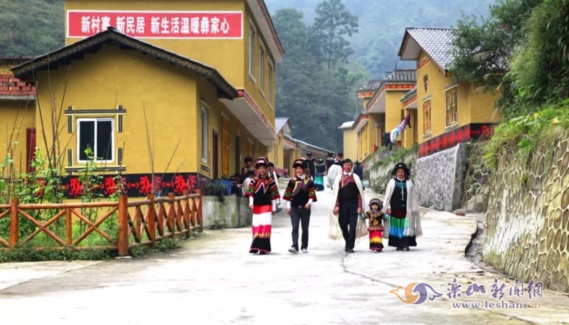 乐山美丽乡村建设渐入佳境(图)