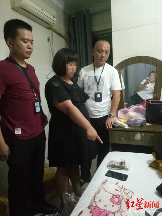 ↑董陌被民警抓获