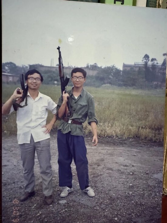 高一军训时，我和王铜