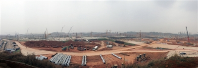 中国西部国际博览城2014年6月开工建设