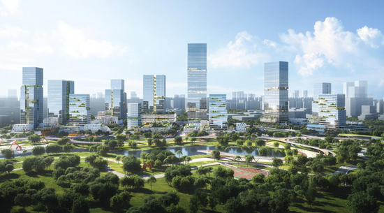 位于锦江区的中生科创谷生研所南侧地块效果图