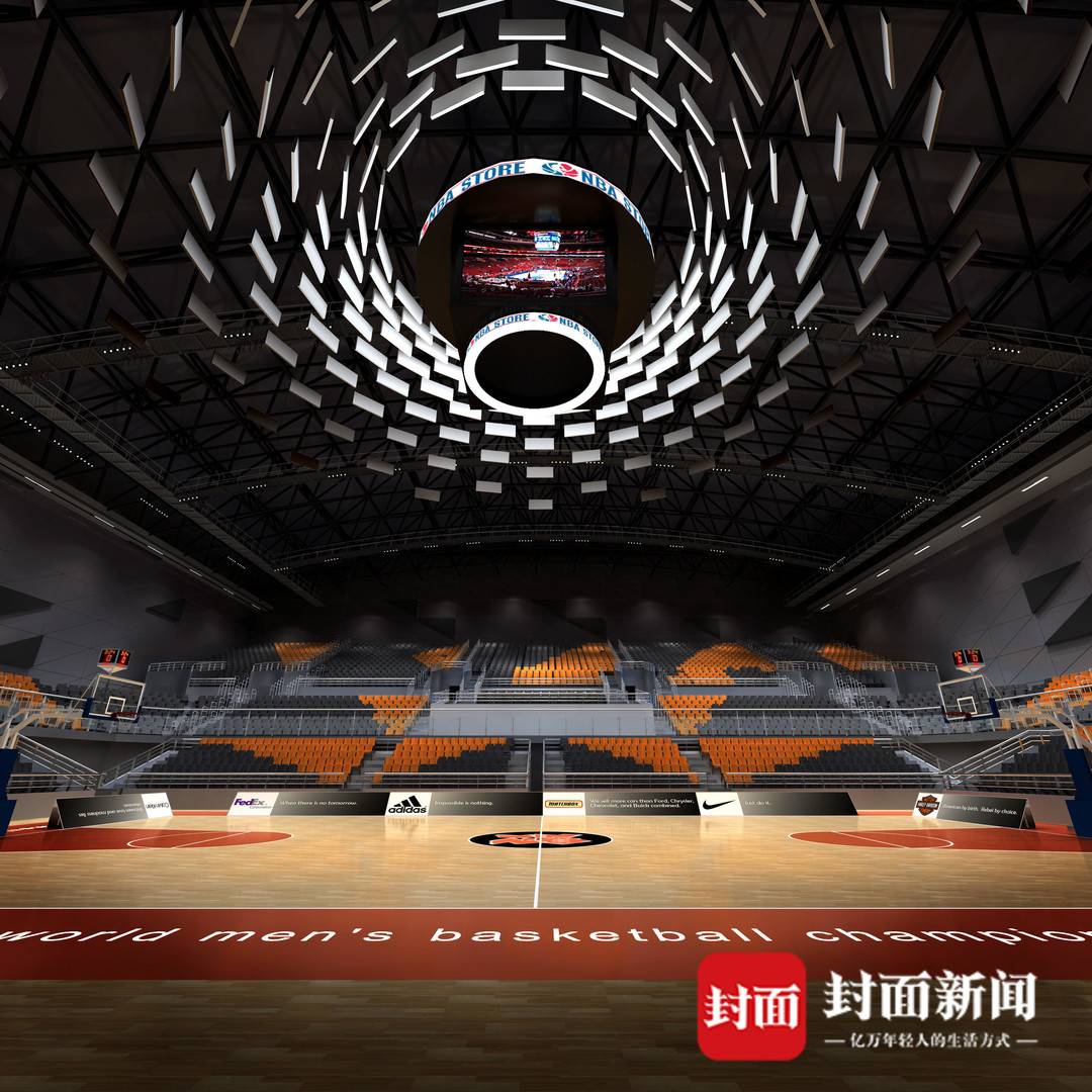 篮球馆效果图
