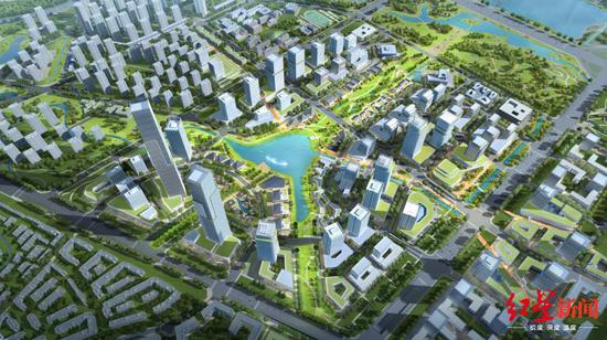 ▲招商局集團西部總部和城市綜合開發運營項目設計圖
