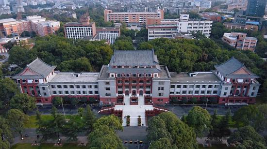 ▲2020年鸟瞰四川大学望江校区