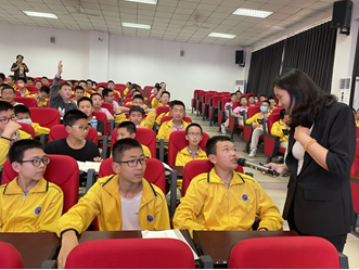 同学们真诚表达