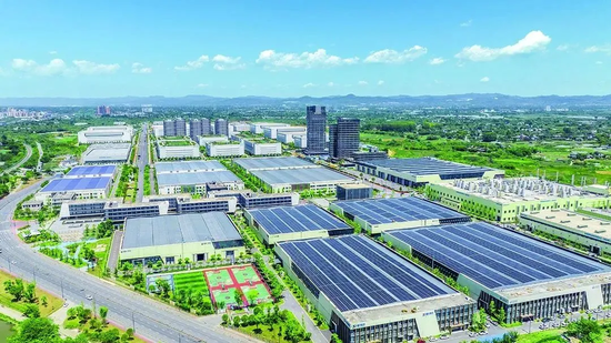 ▲四川成都航空产业园 图据成都经信发布