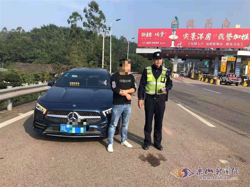 夏某被交警部門擋獲