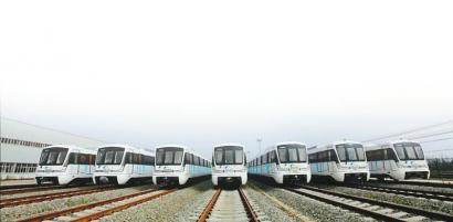 中车成都公司制造的地铁车辆。