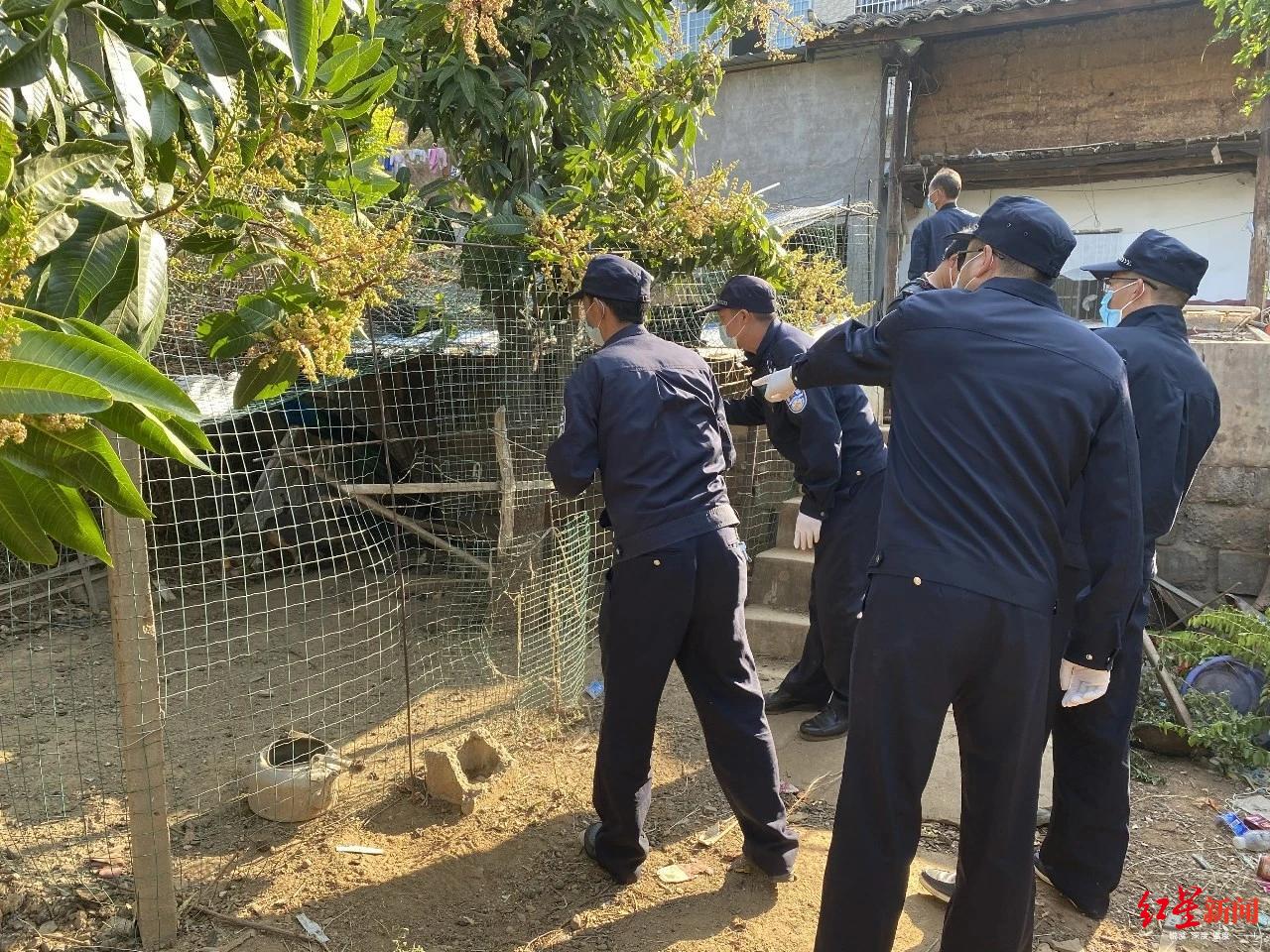 民警開展調查