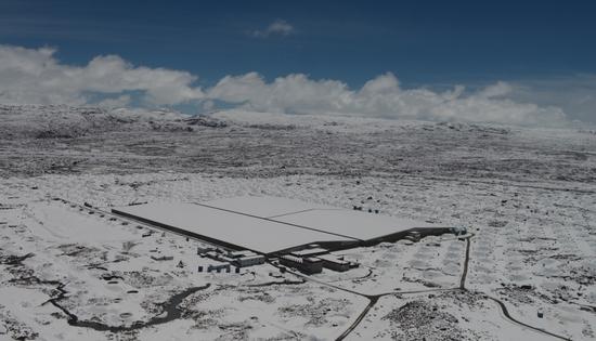 雪中观测基地（2020.4.27摄）