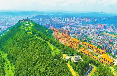 巴中城区。巴中市委宣传部供图