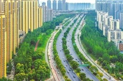 改造后的成都市三环路