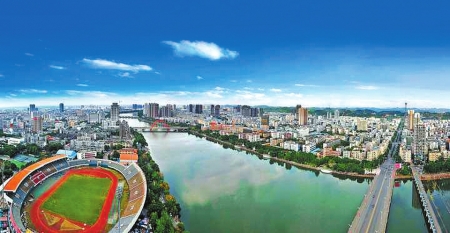 德阳城市风光