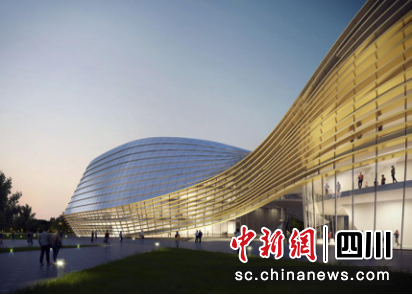 金沙演藝綜合體項目效果圖。
