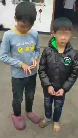 ↑兩兄弟回家時的情形。