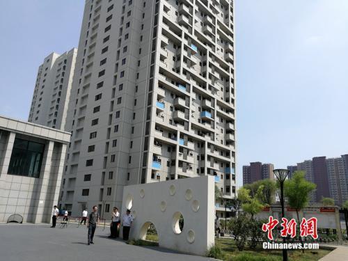 资料图:北京市燕保•郭公庄家园(北区)的公租房。中新网记者 邱宇 摄