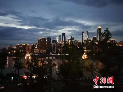 重庆夜景。来源:受访者供图