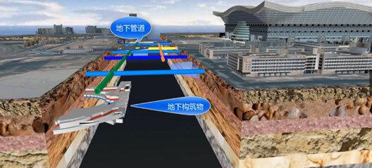 錦城廣場地下空間利用現狀 成都地調中心供圖