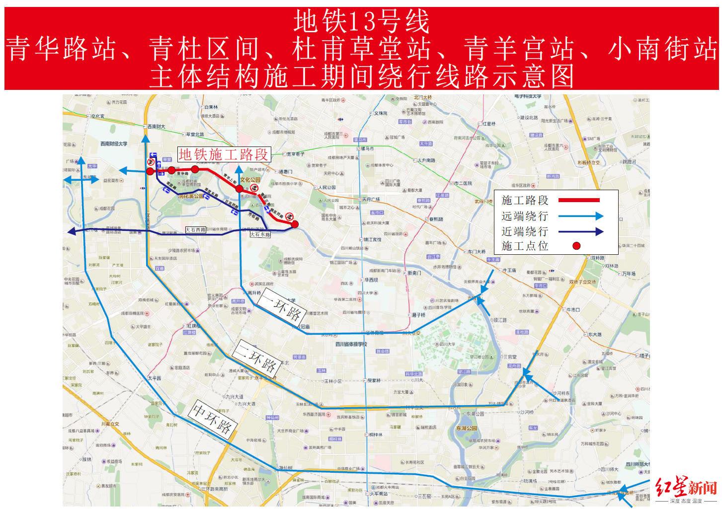 交通组织示意图
