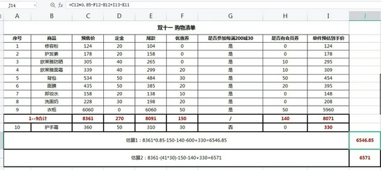 张辰整理的表格