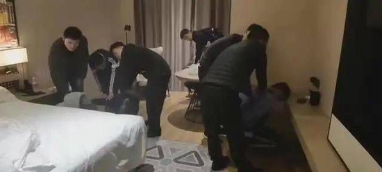 部分抓捕現場