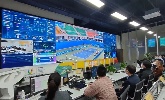 成都大运会技术运行中心(成都大运会执行委员会供图)