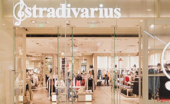 ▲Inditex旗下品牌Stradivarius（IFS店）仍在正常营业