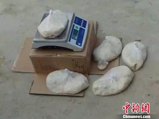 南充公安机关收缴的毒品。 张文敏 摄
