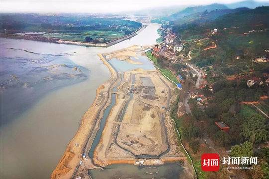 “江口沉银”遗址现场