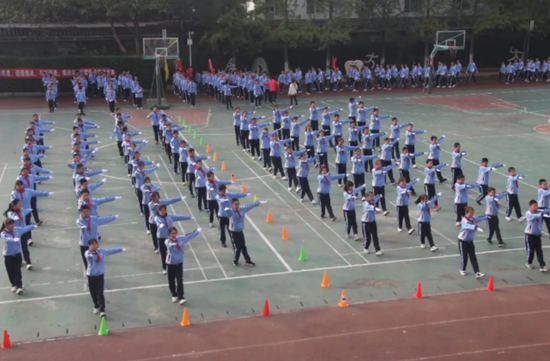 自编操比赛