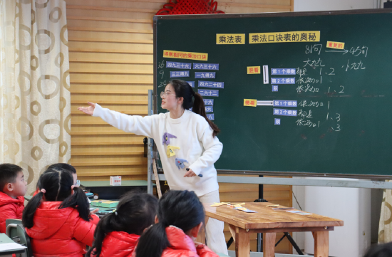 傅琪琪老师执教《 乘法表的奥秘》