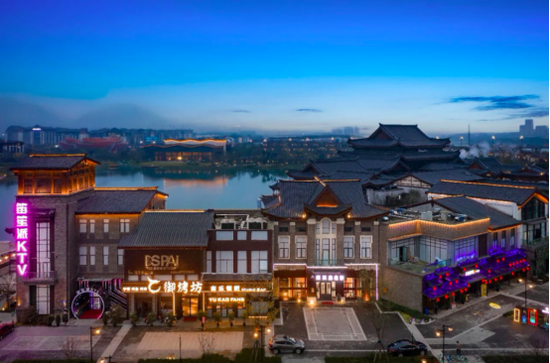 滨湖酒吧街实景图