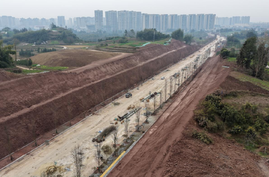 苎麻大道（图片来源：县住建局）