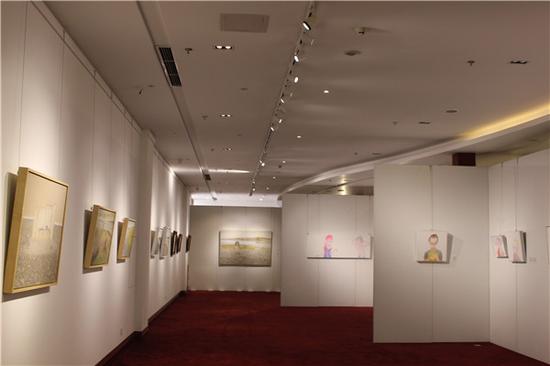 “在路上”展览现场