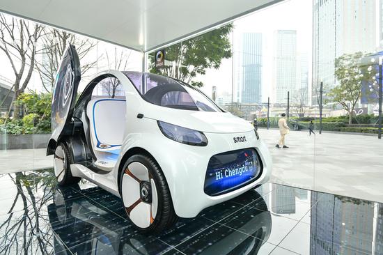 smart Concept Car 2017具备L5级别的自动驾驶