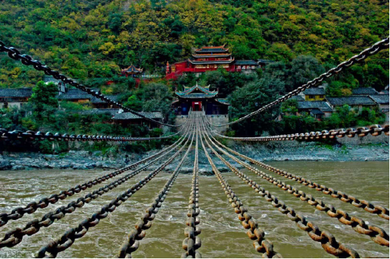 泸定桥（黄永邦·摄影）