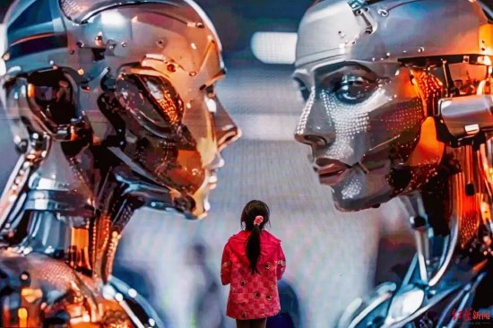 ▲一场科技演艺互动派对 摄影：林漫