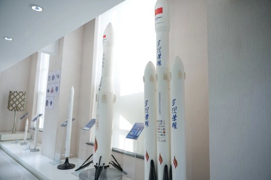 ▲星际荣耀展厅