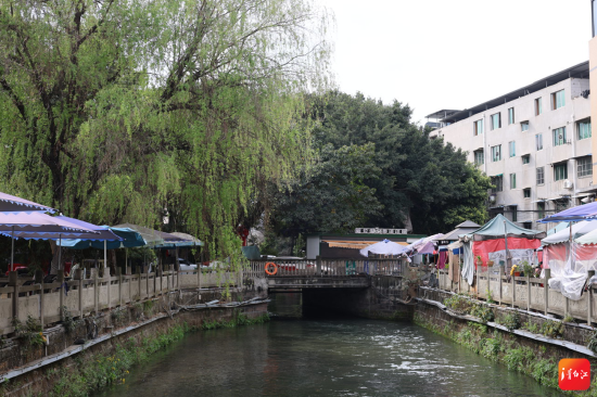 事发地清城河石家碾西路段