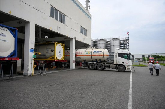 四川江化微电子材料有限公司生产厂区