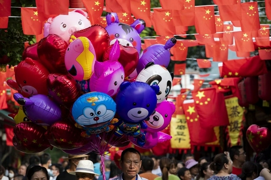 國慶期間的閬中古城 王玉貴 攝