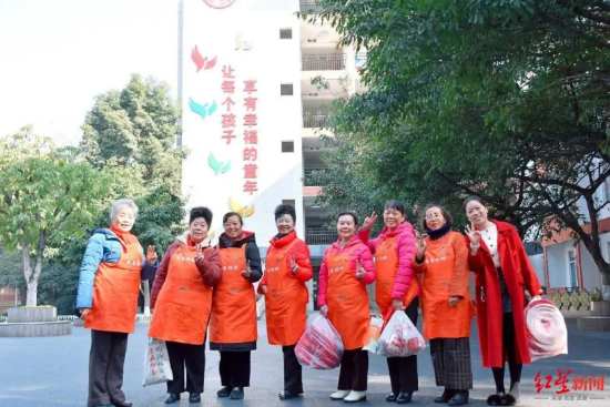 ▲吉福社区的“共享奶奶” 图据吉福社区