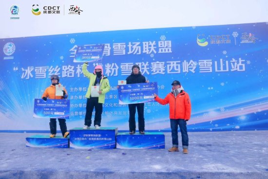 全国滑雪场联盟“冰雪丝路杯”粉雪联赛分站赛在西岭雪山举行