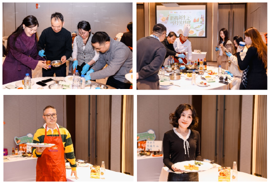 图：李锦记丰富的酱料助力嘉宾、美食KOL们共创“边角料美食”