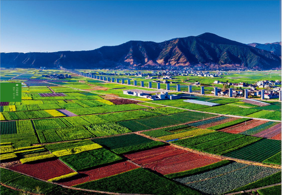 安宁河滋养的七彩田园